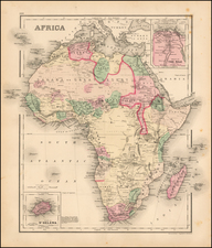 Africa and Africa Map By O.W. Gray