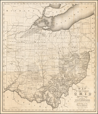 Midwest and Ohio Map By Caleb Atwater