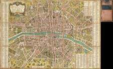 Paris and Île-de-France Map By Jacques Esnauts  &  Michel Rapilly