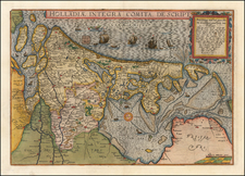 Netherlands Map By Cornelis de Jode