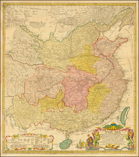 China Map By Johann Matthaus Haas