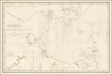 Australia Map By Louis Claude Desaulses de Freycinet