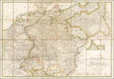 Austria and Germany Map By Karl Jack / Wilhelm Heinrich Matthias