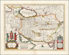 Persia & Iraq Map By Willem Janszoon Blaeu