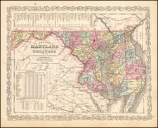 Mid-Atlantic Map By Charles Desilver