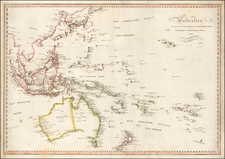 Australien nach den Neuesten Astronomischen Bestimungen und Entdeckungs Reisen . . . 1807
