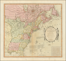 United States Map By Carington Bowles  &  Jonathan Carver