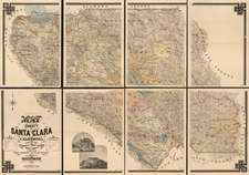 California Map By Hermann Bros