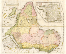 Africa Map By Giovanni Battista Nicolosi