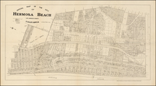 California and Los Angeles Map By Hermosa Realty Board