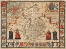 British Isles Map By John Speed