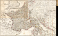 Europe, Western Europe and France Map By Adrien-Hubert Brué