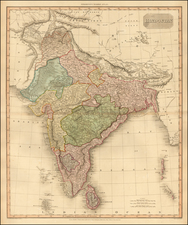 India Map By John Pinkerton