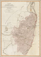 A New Map of The Jaghir Lands, on the Coast of Coromandel.  or The Territory Belonging to the East India Company Round Madras. . . 1794 By Laurie & Whittle