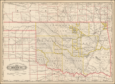 Plains and Southwest Map By George F. Cram