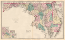 Mid-Atlantic Map By Frank A. Gray