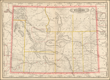 Plains and Rocky Mountains Map By George F. Cram