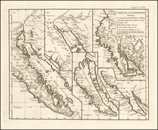 Baja California and California Map By Denis Diderot / Didier Robert de Vaugondy