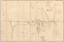 Midwest Map By U.S. Army Corps of Topographical Engineer