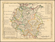 Germany Map By Herman Moll