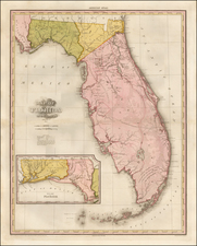 Florida Map By Henry Schenk Tanner