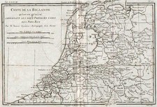 Europe and Netherlands Map By Rigobert Bonne