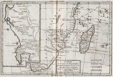 Africa, South Africa and East Africa Map By Rigobert Bonne