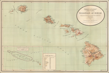 Hawaii and Hawaii Map By U.S. General Land Office