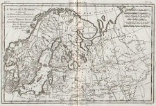 Europe, Russia, Baltic Countries and Scandinavia Map By Rigobert Bonne