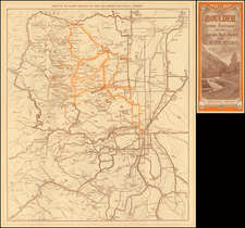 Rocky Mountains Map By George Clason