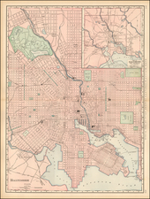 Maryland Map By Rand McNally & Company