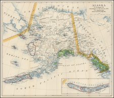 Alaska Map By U.S. Geological Survey