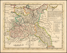 Germany Map By Herman Moll