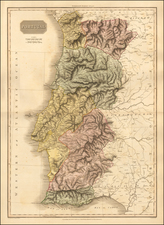 Portugal Map By John Pinkerton