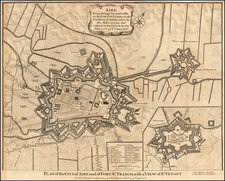 Belgium Map By Paul de Rapin de Thoyras