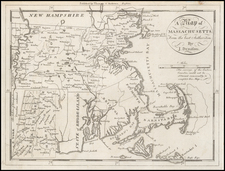 New England Map By Jedidiah Morse