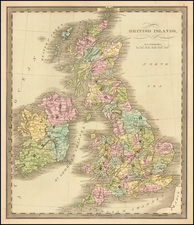 British Isles Map By Jeremiah Greenleaf
