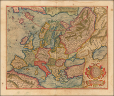 Europe and Europe Map By Gerhard Mercator