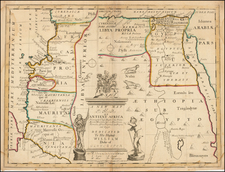 Egypt and North Africa Map By Edward Wells