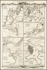 New England, Southeast, North America and Boston Map By Thomas Conder