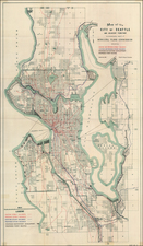  Map By Virgil Gay Bogue / Seattle Municipal Plans Commission