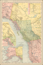 Alaska and Canada Map By Rand McNally & Company