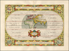 World and World Map By Abraham Ortelius