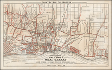 California Map By H. G. Chase