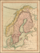 Scandinavia Map By Charles Smith