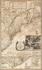 United States, New England, Mid-Atlantic and Southeast Map By George Grierson