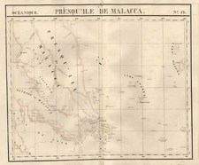 Asia, Southeast Asia, Australia & Oceania, Oceania and Other Pacific Islands Map By Philippe Marie Vandermaelen