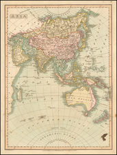 Asia, Australia & Oceania, Australia, Oceania and New Zealand Map By Charles Smith