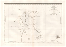 Australia Map By Louis Claude Desaulses de Freycinet