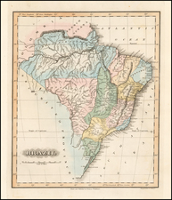 Brazil Map By Fielding Lucas Jr.